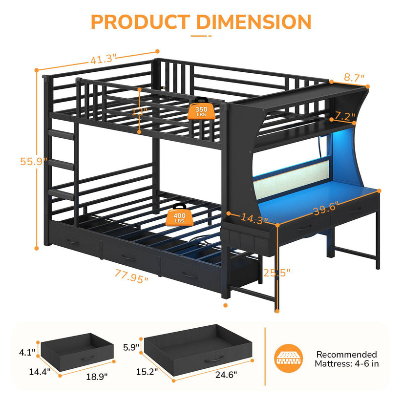 2 person desk
